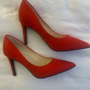 Nine West red stilettos